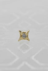 Modern Mood Modern Mood 3.5mm Zara with White Diamond YG