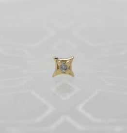 Modern Mood Modern Mood 3.5mm Zara with White Diamond YG