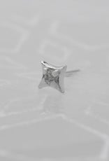 Modern Mood Modern Mood 4.5mm Zara with White Diamond WG