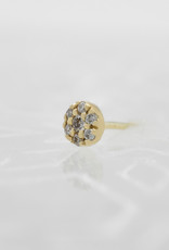 Modern Mood Modern Mood Hex Mini with White Diamond YG