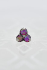 Industrial Strength Industrial Strength 1.5mm Tri Gem with Light Lavender Ti