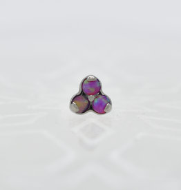 Industrial Strength Industrial Strength 1.5mm Tri Gem with Light Lavender Ti