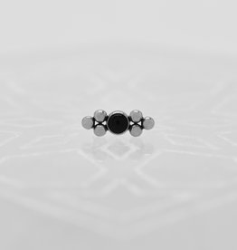 Leroi Leroi 2mm 11HT-6A  Black Onyx Ti