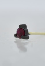 Modern Mood Modern Mood 2mm Solitaire Gia with Ruby BR