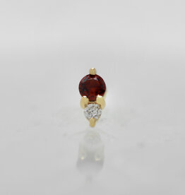 Modern Mood Modern Mood Pippa Diamond with Garnet YG