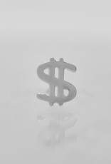 Modern Mood Modern Mood threadless Gold Dollar Sign WG