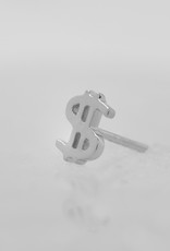 Modern Mood Modern Mood threadless Gold Dollar Sign WG