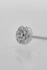 Modern Mood Modern Mood Hex Mini with White Diamonds WG