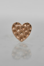 Junipurr Junipurr 2.5mm Hammered Heart RG