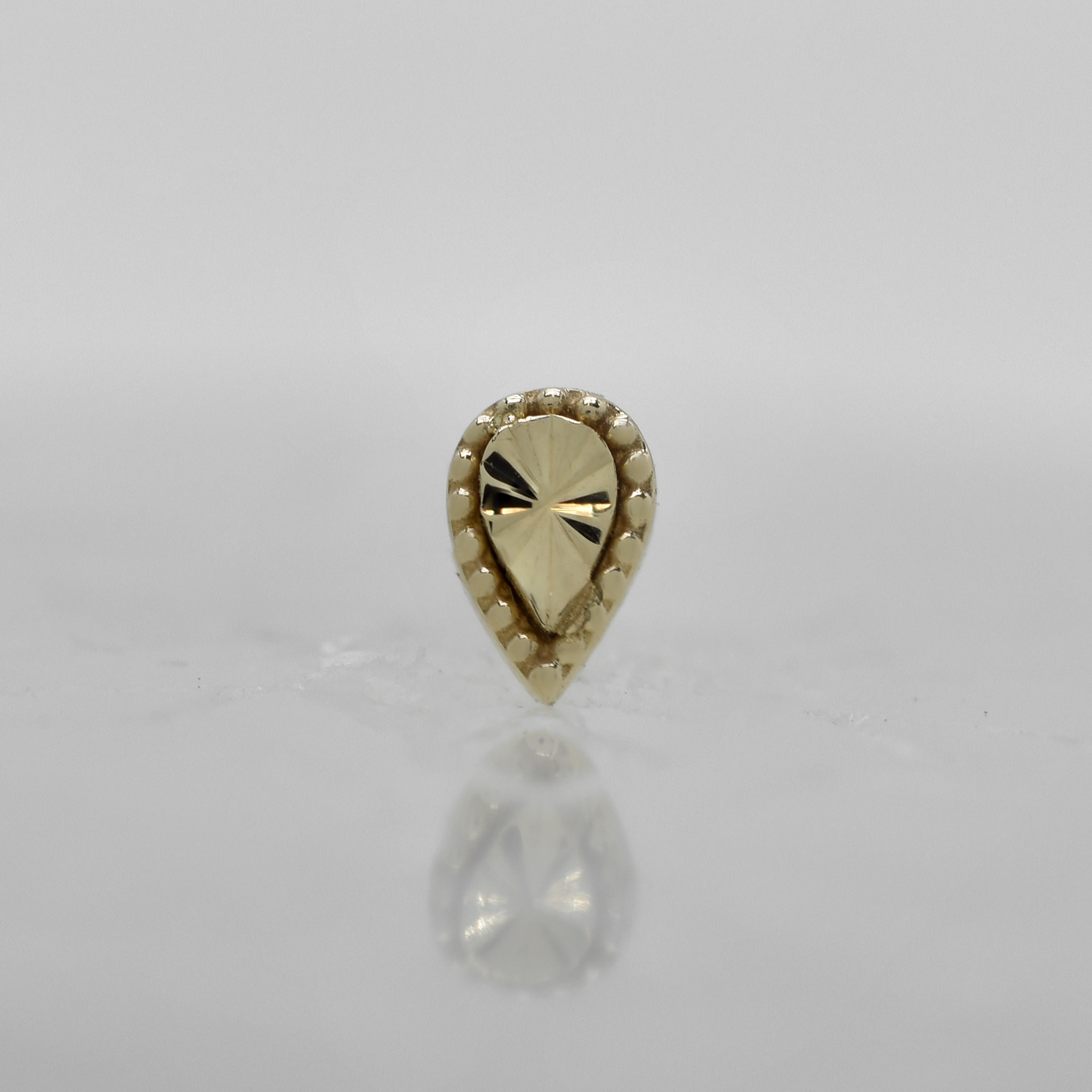 Buddha Jewelry threadless Stay Gold YG Enigma Professional Piercing Adams