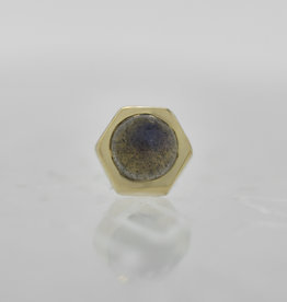 BVLA BVLA 4mm Honeycomb with Labradorite YG