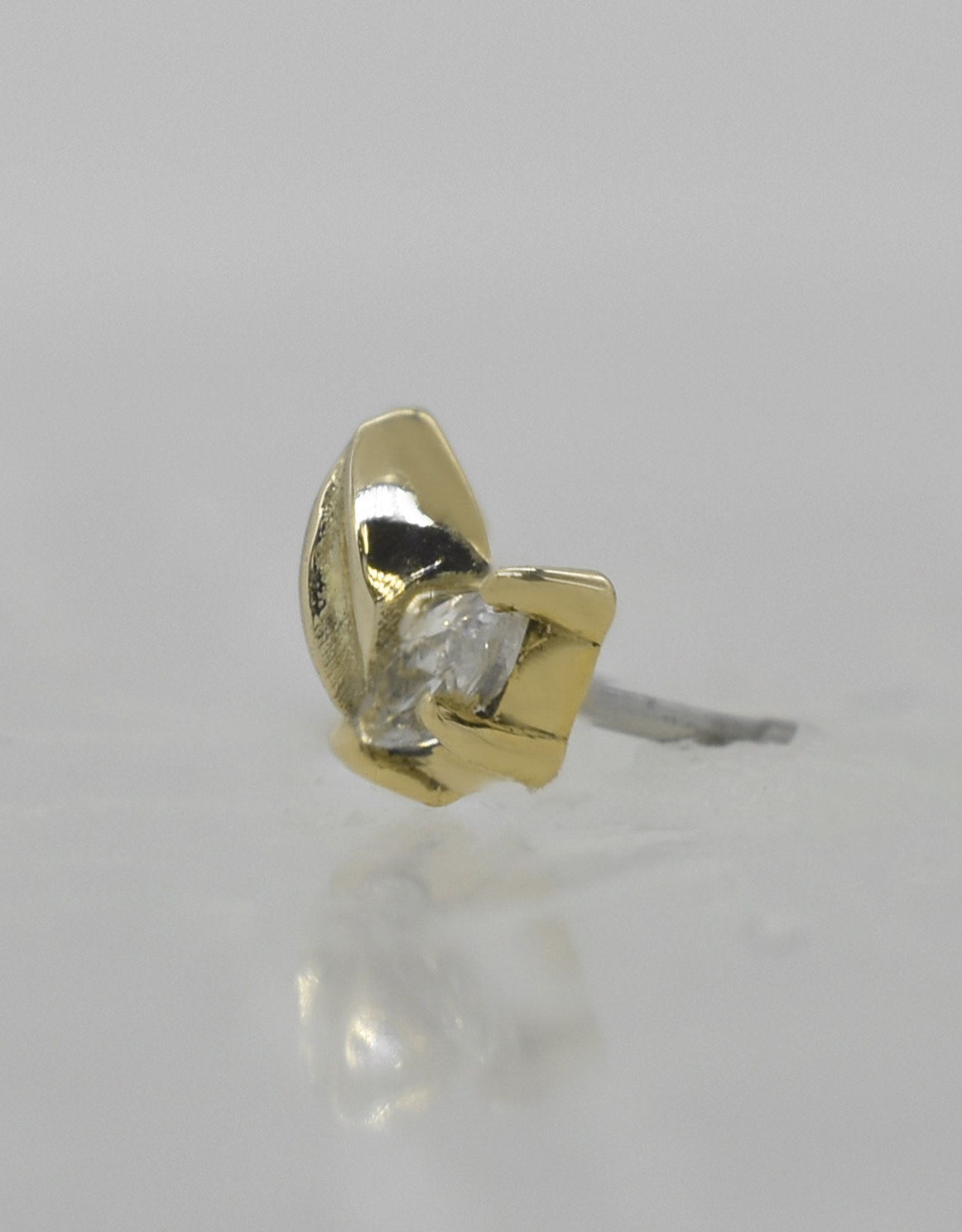 Maya Jewelry Maya Little Bud with CZ  YG