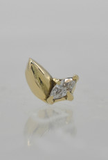 Maya Jewelry Maya Little Bud with CZ  YG