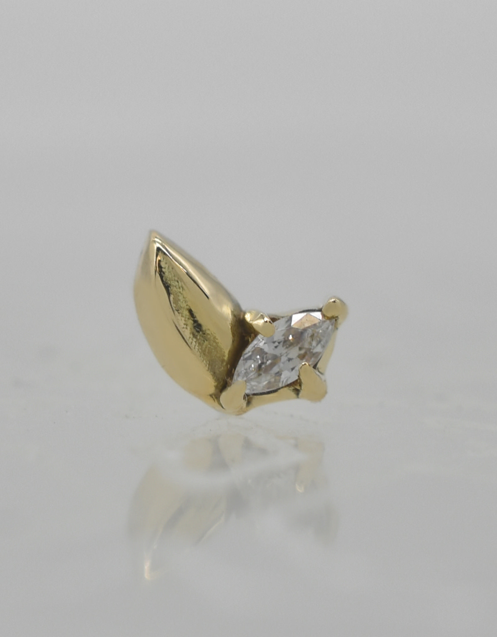 Maya Jewelry Maya Little Bud with CZ  YG
