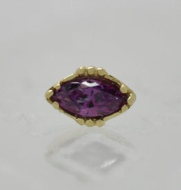 Anatometal Anatometal Lindsey with Lilac CZ YG