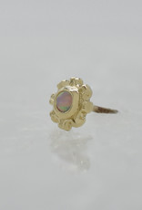 BVLA BVLA 3.5mm Firenze with Synthetic White Opal YG