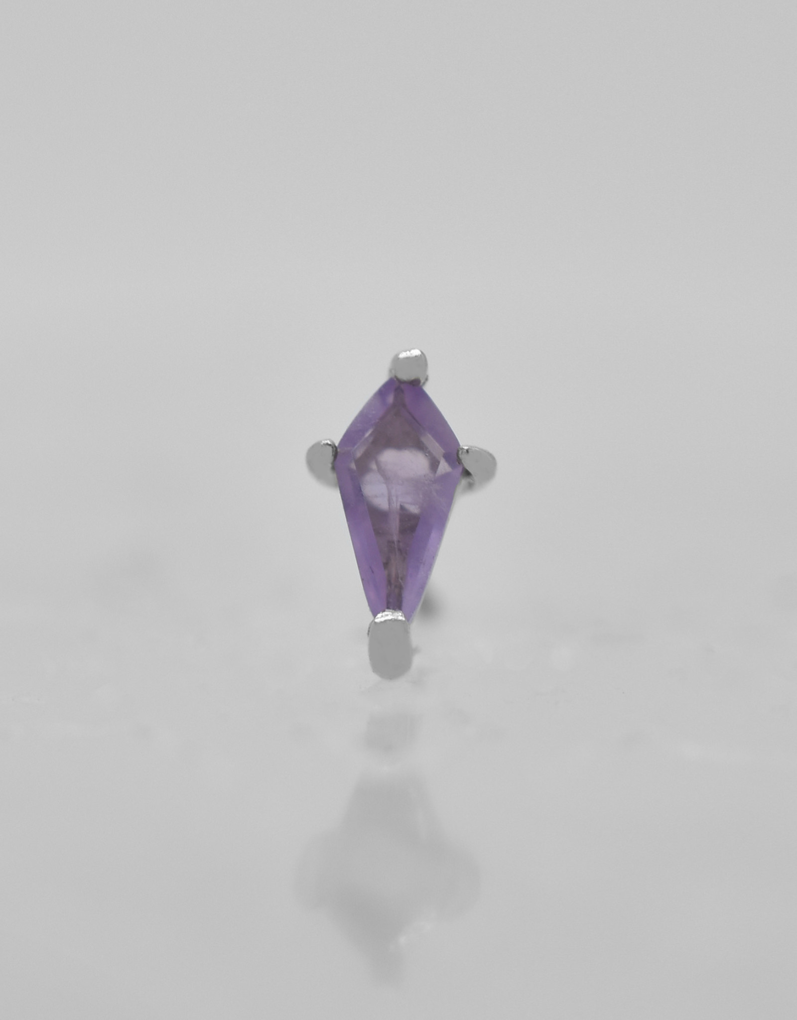 Buddha Jewelry Organics Buddha  Mini Soho  with Amethyst WG