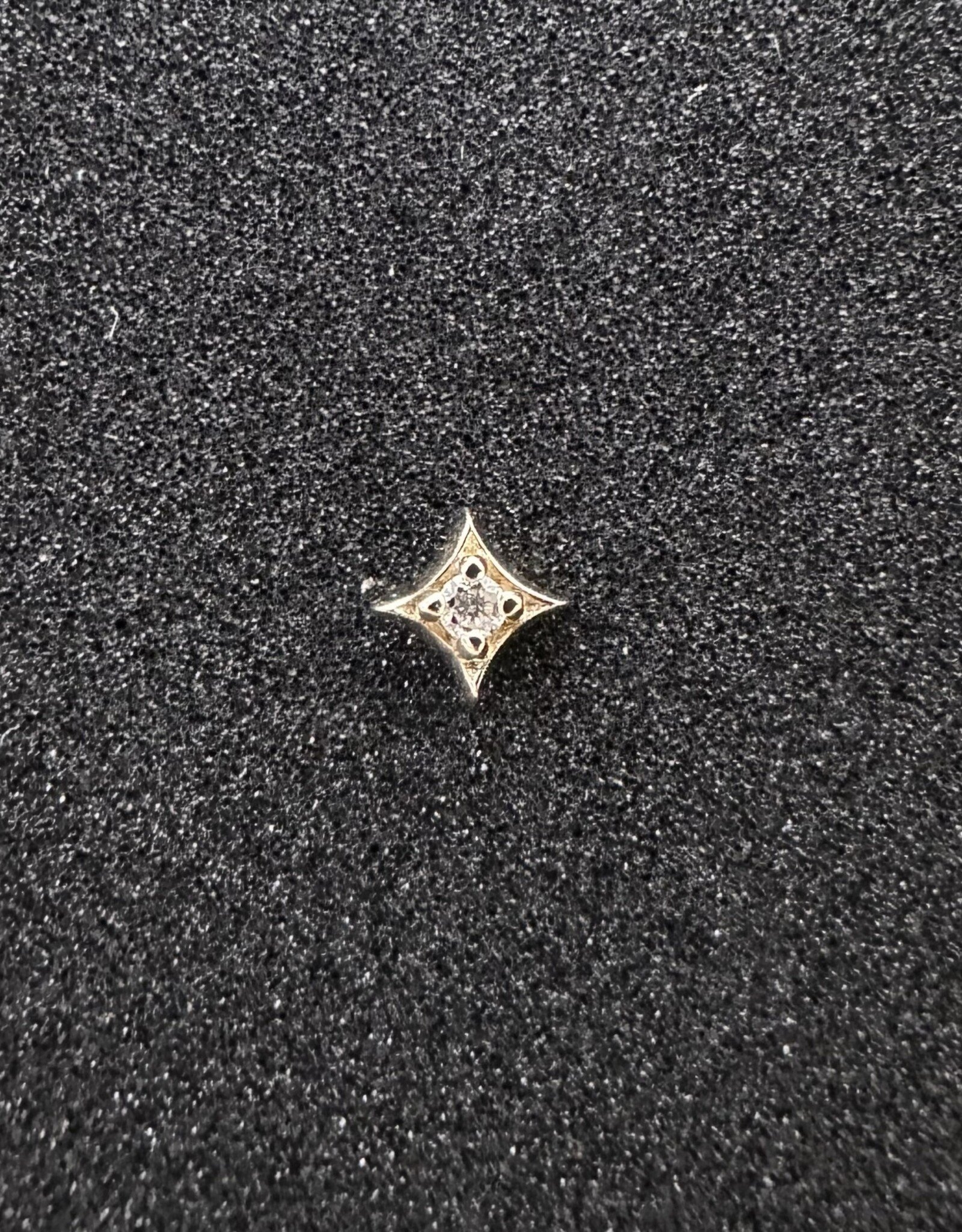 Modern Mood Modern Mood 3.5mm Zara with White Diamond YG