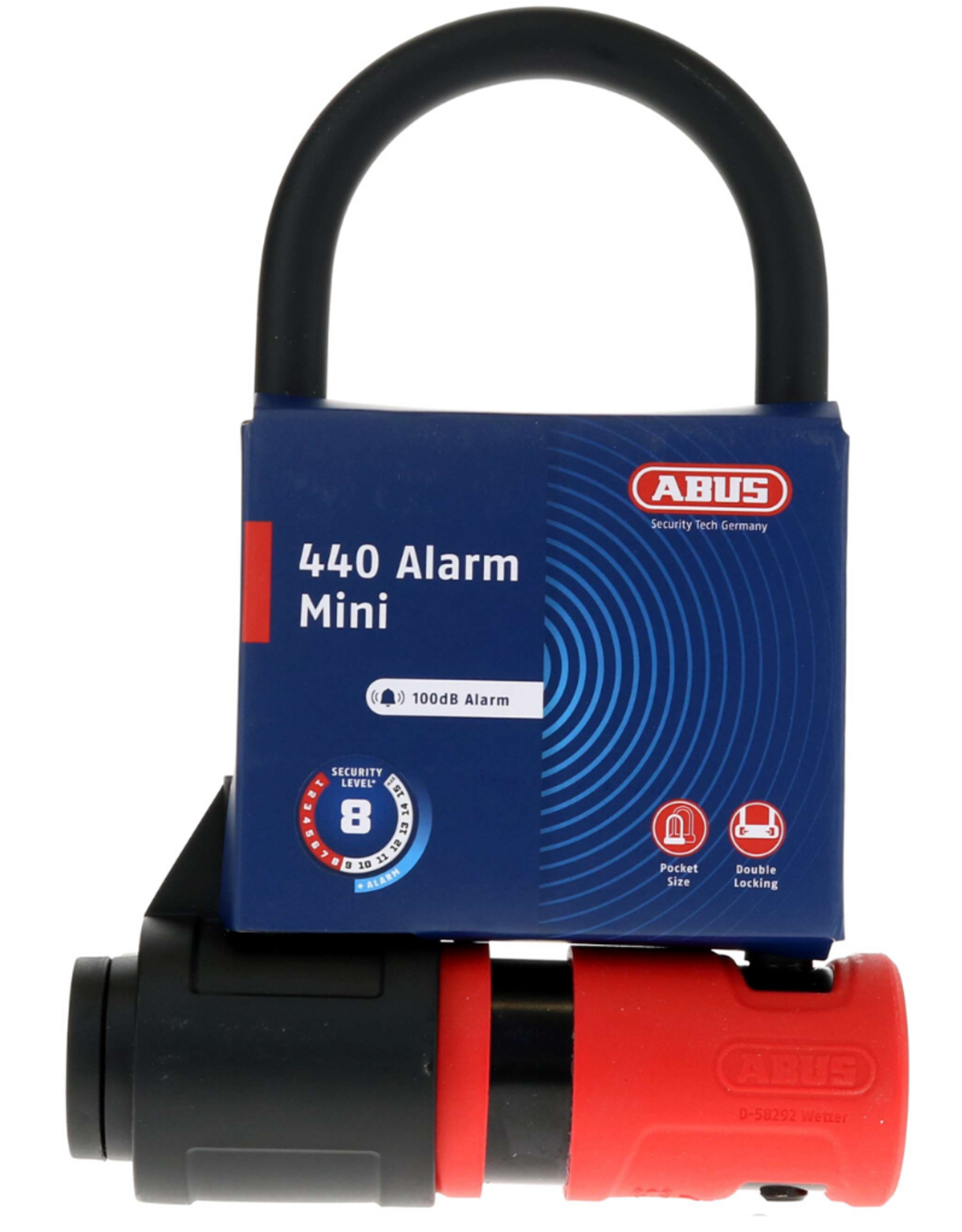 ABUS ABUS Lock - U-Lock 440 ALARM Mini