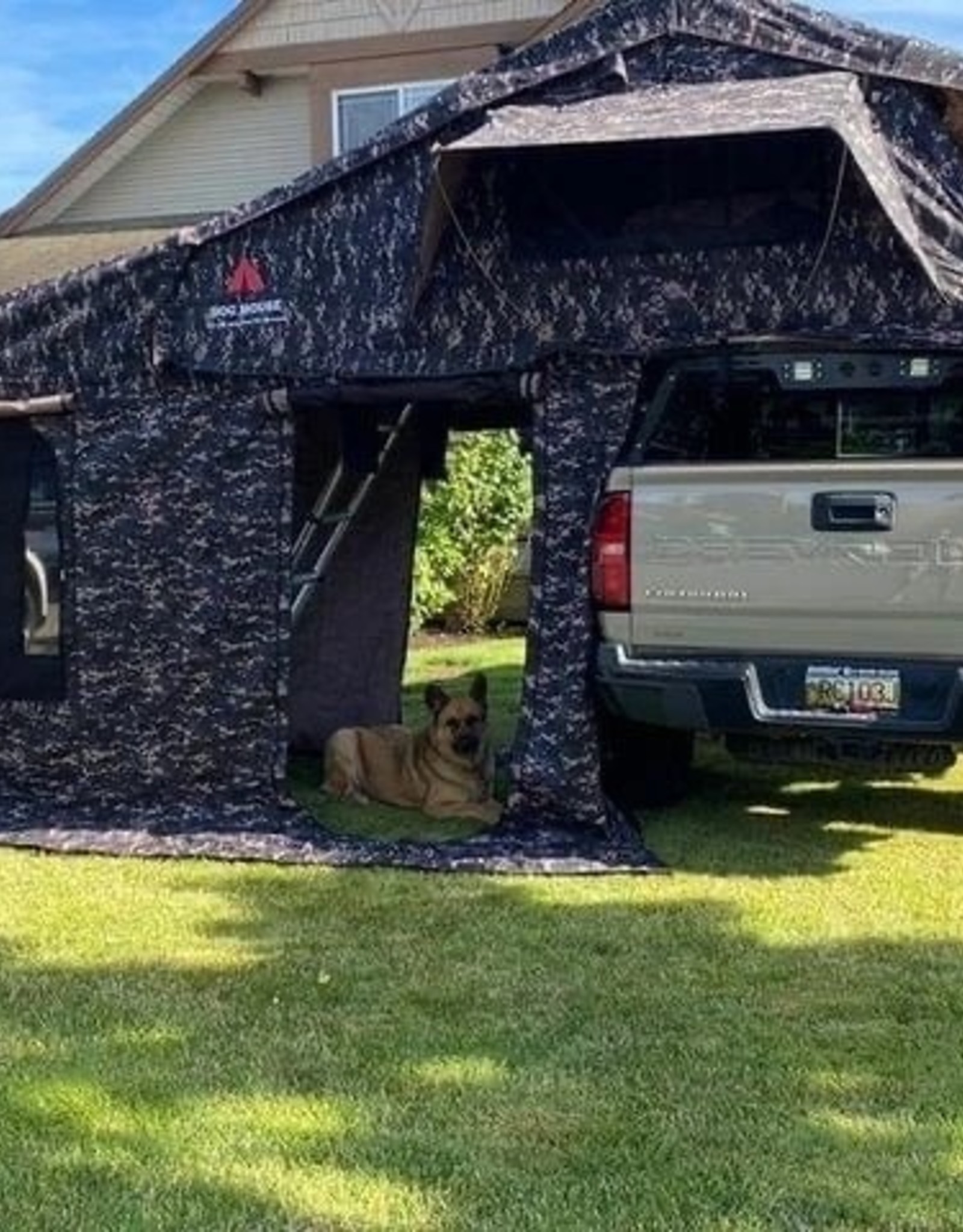 Dog House Badlands Double Annex Black Digi Camo