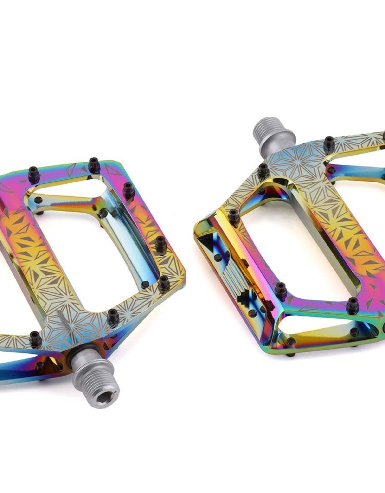 SUPACAZ SUPACAZ KRYPTO CNC ALLOY PEDALS 9/16" OIL-SLICK