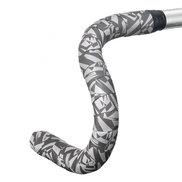 SERFAS REFLECTIVE HANDLEBAR TAPE GREY GEO