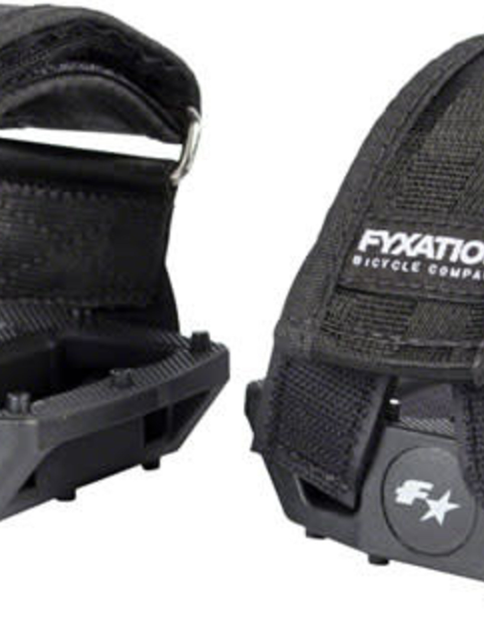 Fyxation FYXATION PEDAL AND STRAP KIT 9/16" BLACK