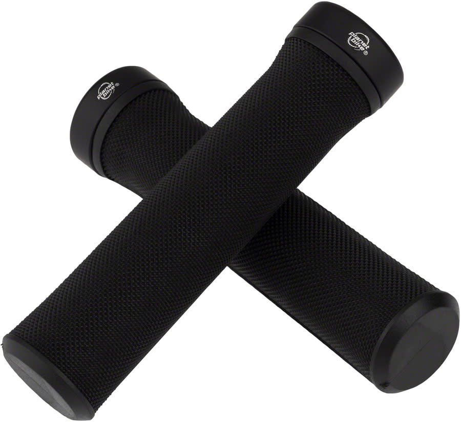 Planet Bike Happy Hands Diamond Lock-On Grips Black Alpine Hut