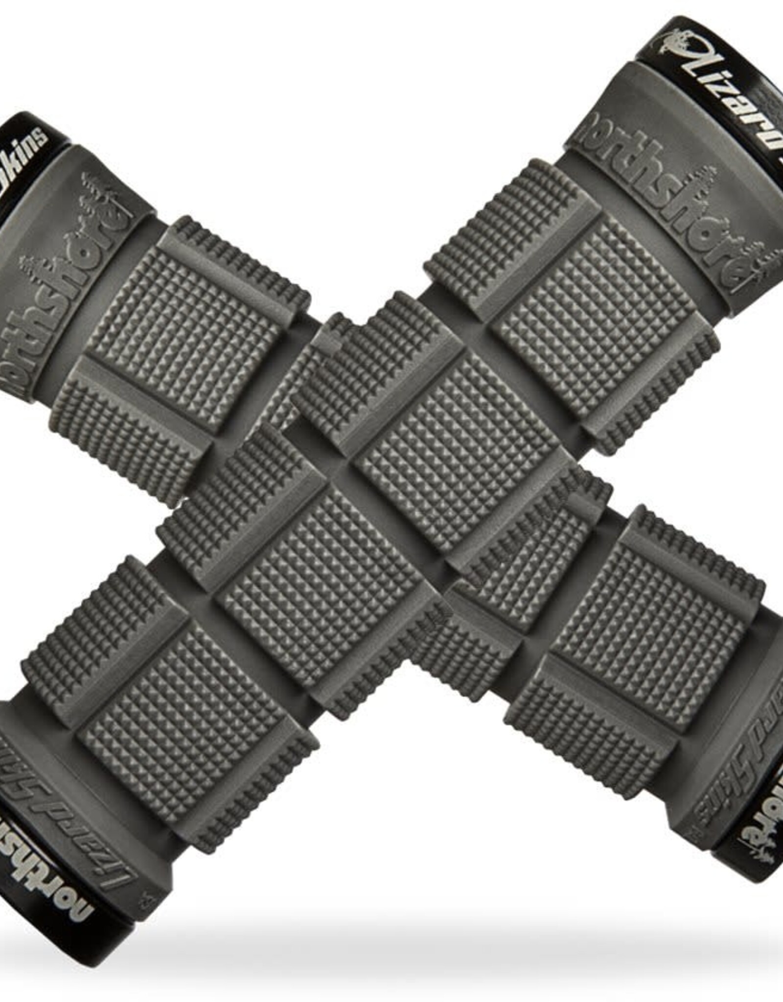 Lizard Skins LIZARD SKINS NORTHSHORE LOCK-ON GRIPS GRAPHITE