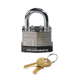 Kryptonite Kryptonite Laminated Steel Padlock with Flat Key