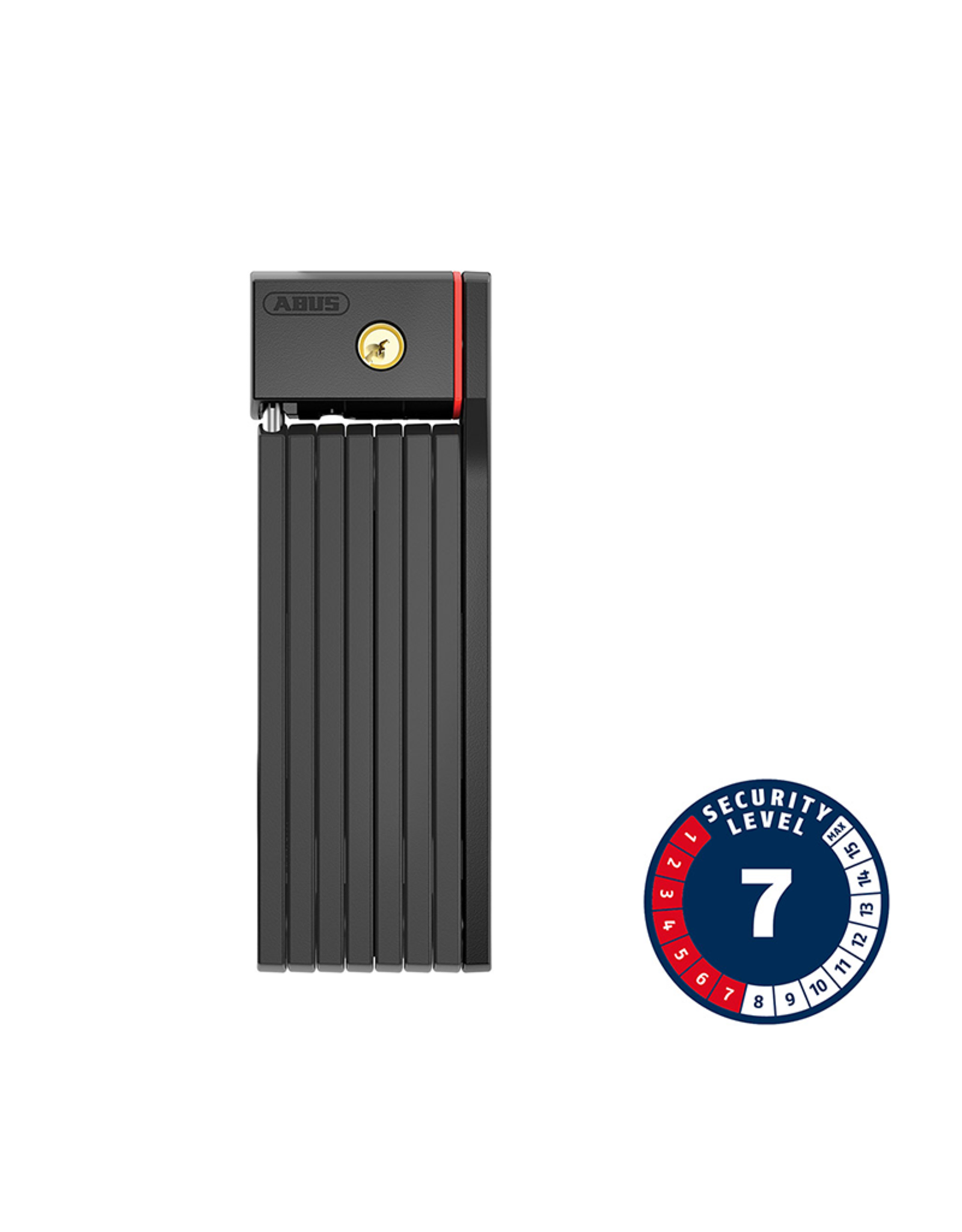 ABUS ABUS BORDO 5700 BIG KEYED Folding Lock with Bracket 100cm Black