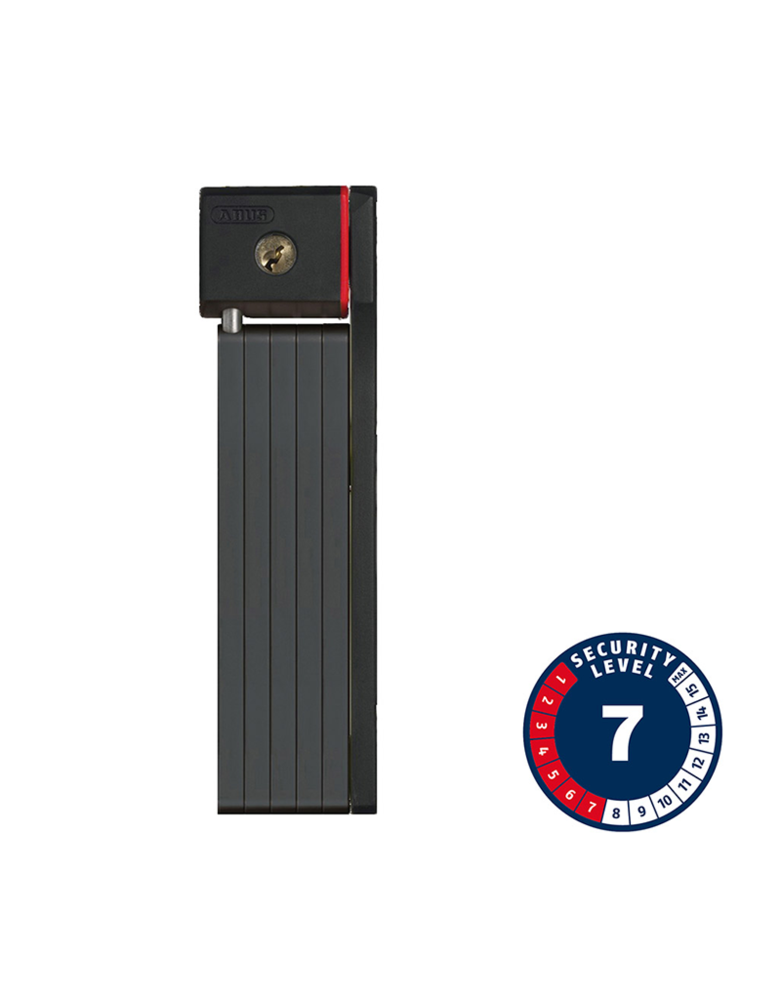 ABUS ABUS BORDO 5700 KEYED Folding Lock with Bracket 80cm Black