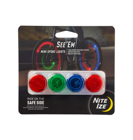 Nite Ize NITE IZE SEE 'EM SPOKE MINI LED WHEEL LIGHTS