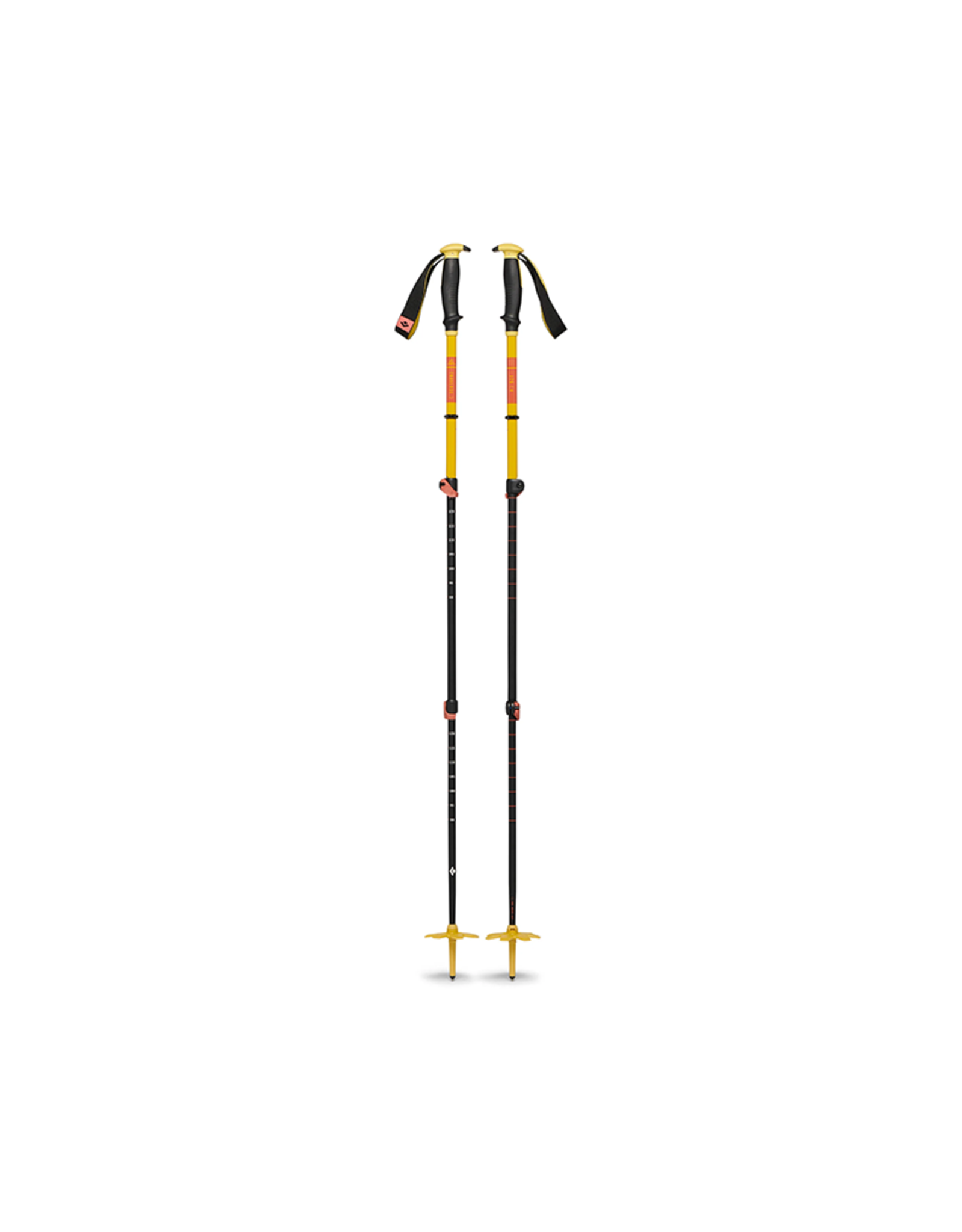 Black Diamond BLACK DIAMOND Traverse 3 Adjustable Ski Poles Sulphur Green 100-140cm