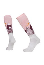 LE BENT LE BENT Kids Snowy Mountains Light Cushion Socks
