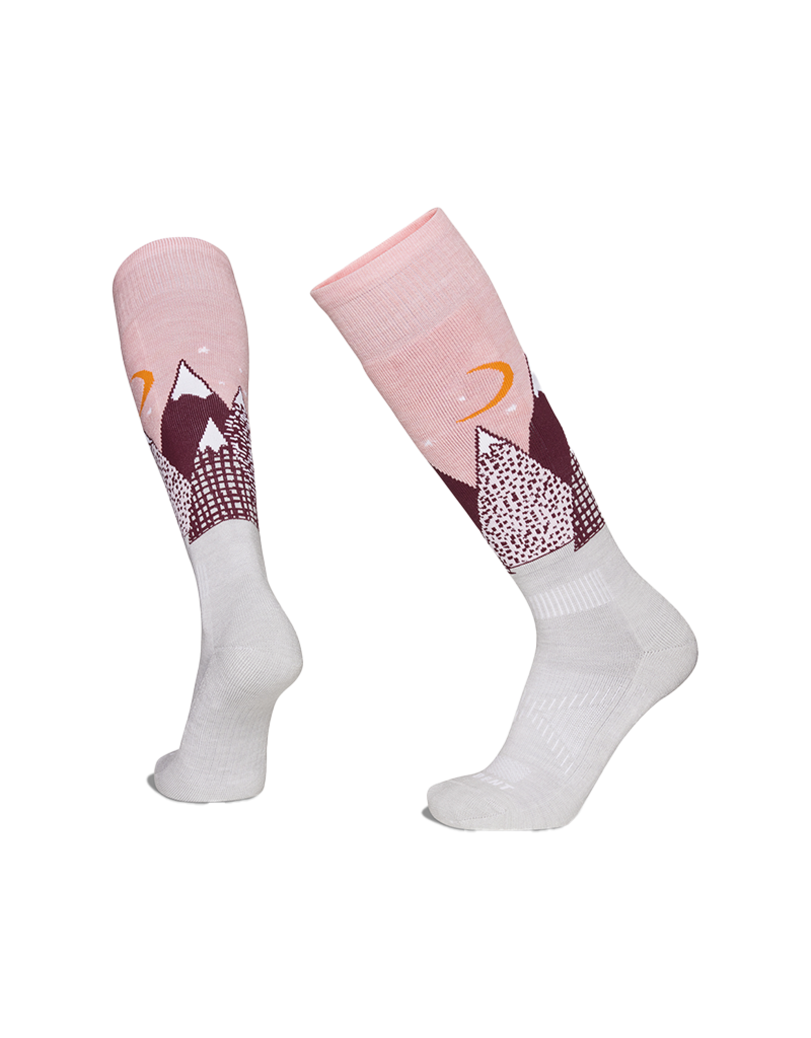 LE BENT LE BENT Kids Snowy Mountains Light Cushion Socks