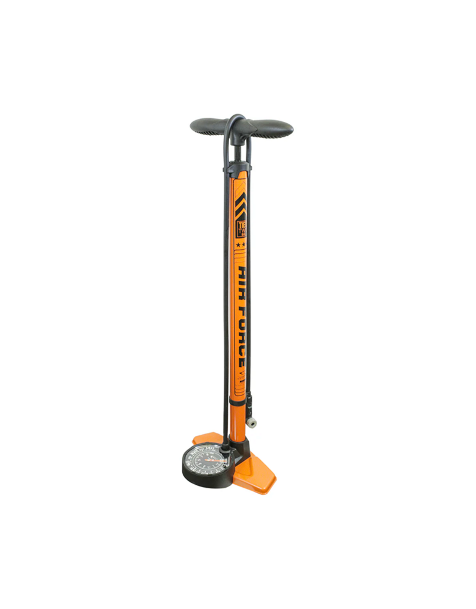 SERFAS SERFAS AIR FORCE TIER 2 BIG FLOOR PUMP Metal Orange