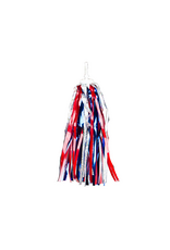 SUNLITE SUNLITE POM POM STREAMERS LASER RED/SILVER/BLUE