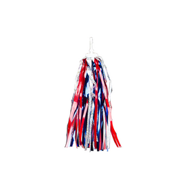 SUNLITE SUNLITE POM POM STREAMERS LASER RED/SILVER/BLUE
