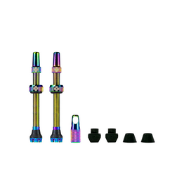 Muc-Off Muc-Off V2 Tubeless Valve Kit Pair 44mm Iridescent