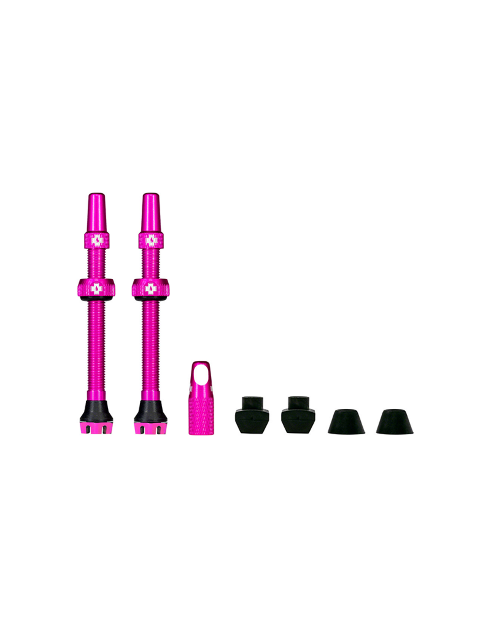 Muc-Off Muc-Off V2 Tubeless Valve Kit Pair 44mm Pink