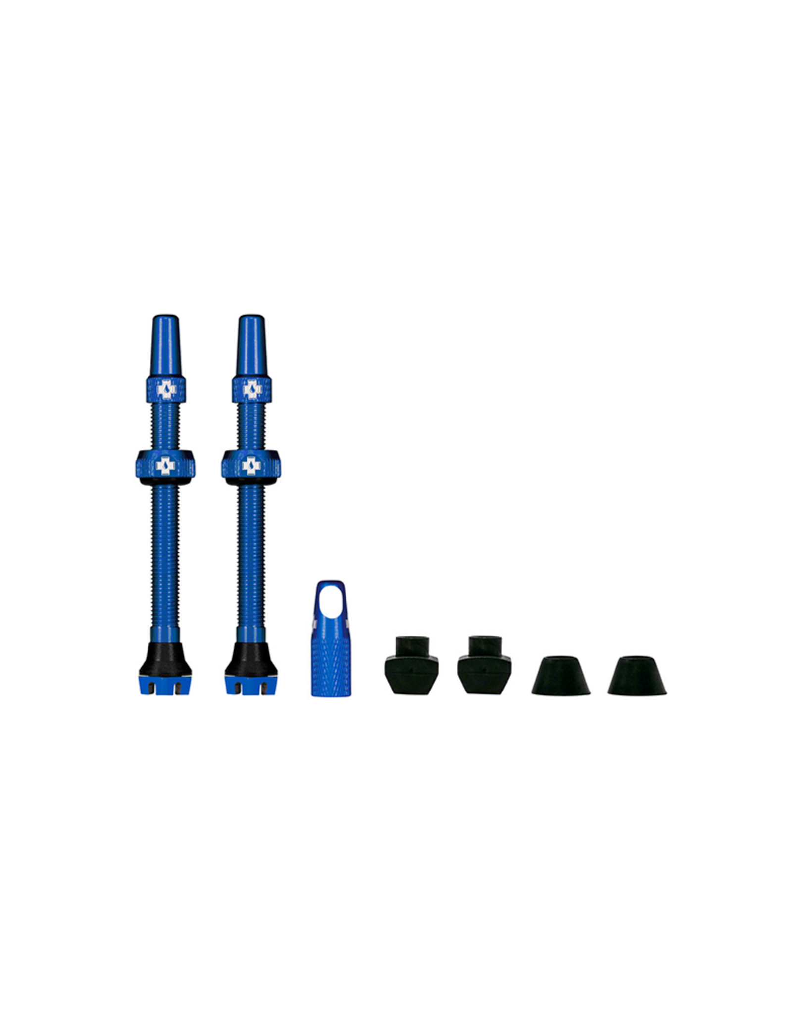 Muc-Off Muc-Off V2 Tubeless Valve Kit Pair 44mm Blue