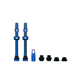 Muc-Off Muc-Off V2 Tubeless Valve Kit Pair 44mm Blue