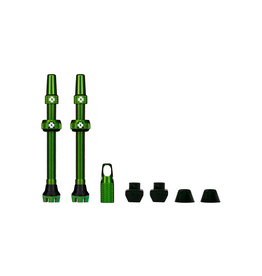 Muc-Off Muc-Off V2 Tubeless Valve Kit Pair 44mm Green