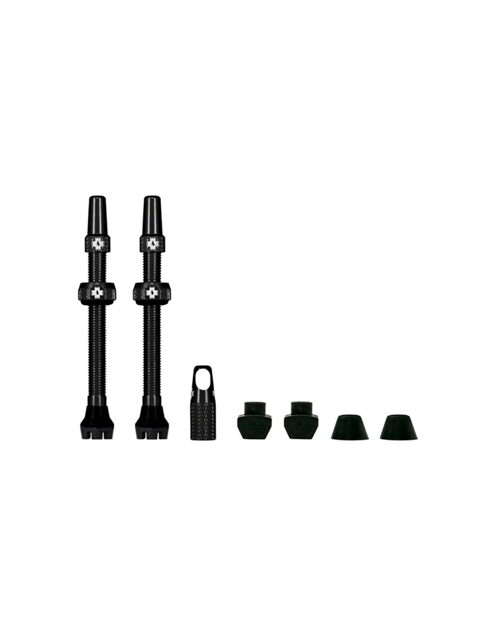 Muc-Off Muc-Off V2 Tubeless Valve Kit Pair 44mm Black