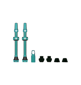 Muc-Off Muc-Off V2 Tubeless Valve Kit Pair 44mm Turquoise