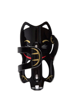 PDW Portland Design Works Lucky Cat Water Bottle Cage Black Cat