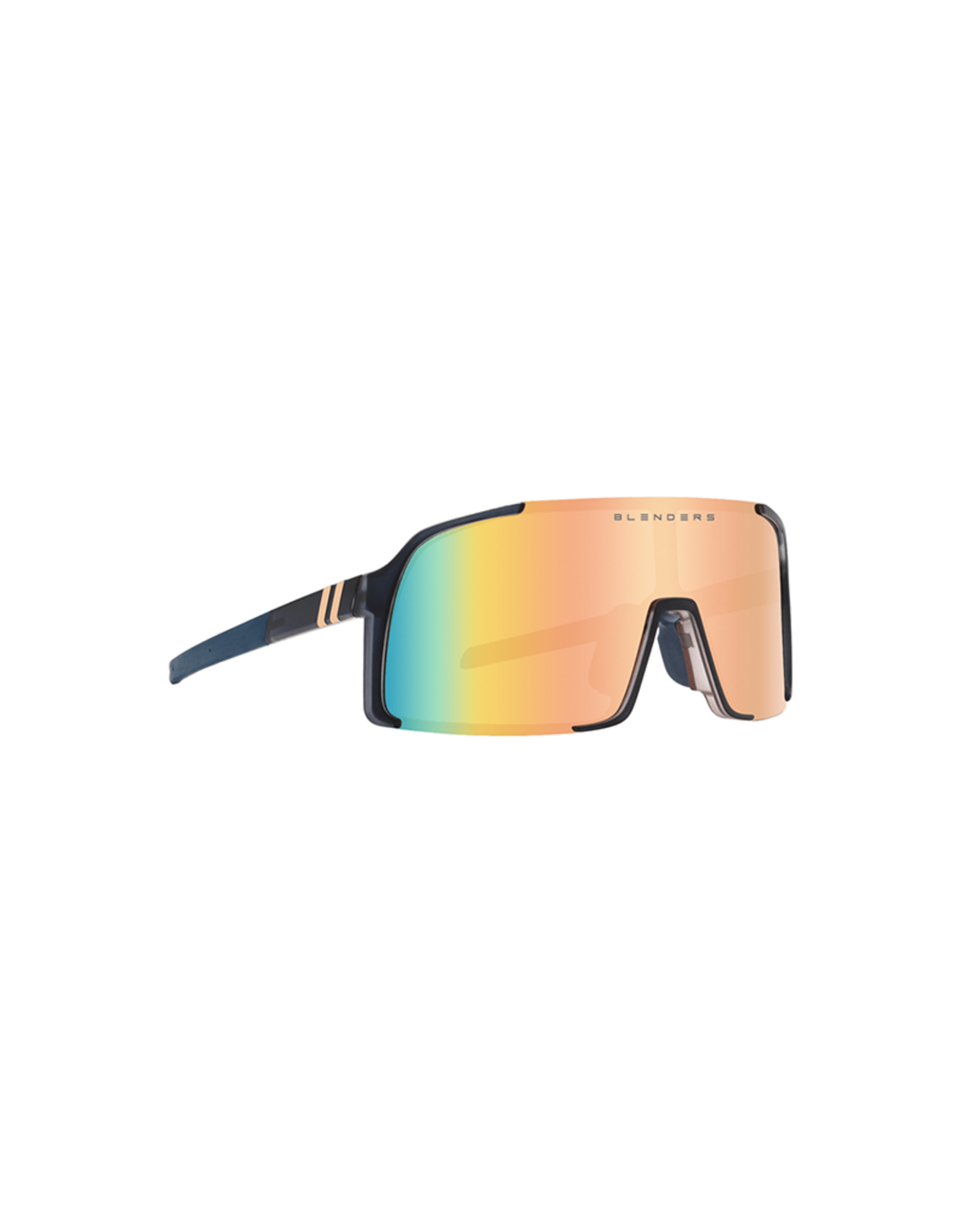 BLENDERS Eyewear BLENDERS EXPOSE Fortunate Gina Matte Blue/Black/Pink Polarized Champage