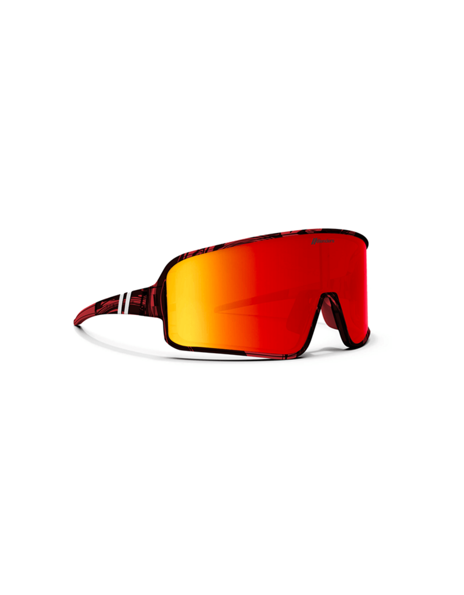 BLENDERS Eyewear BLENDERS ECLIPSE SMALL Gloss Red Print/Red Polarized