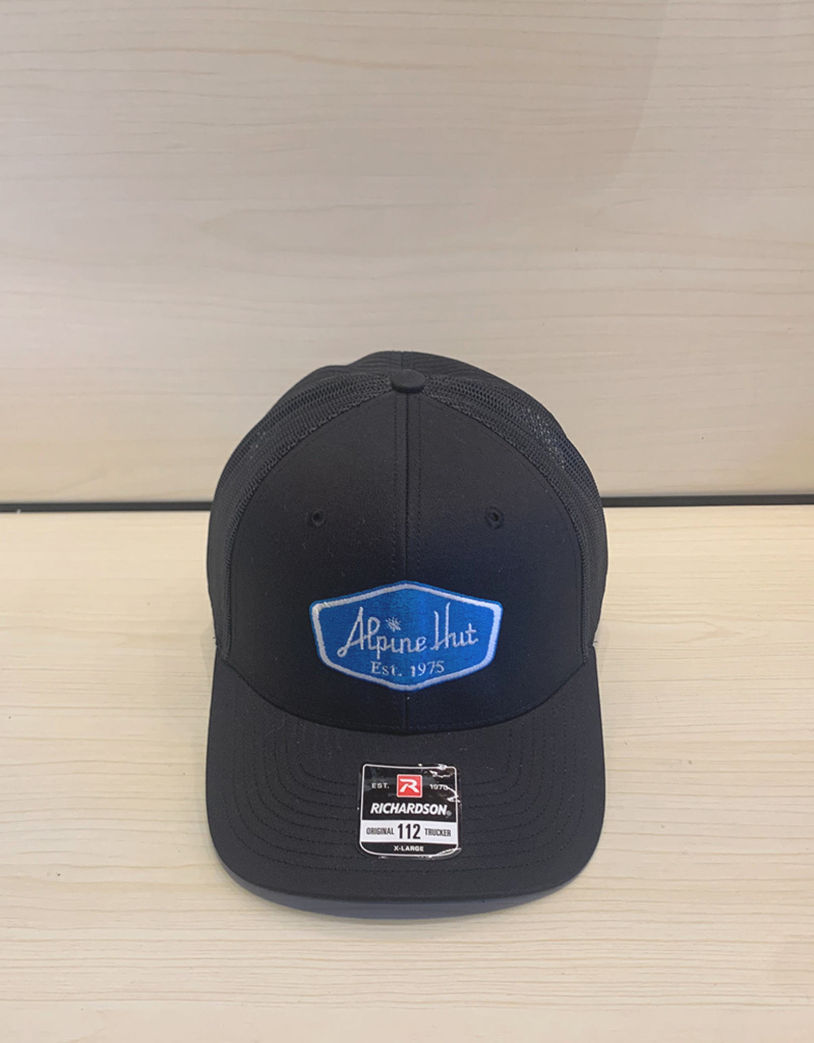 RICHARDSON ALPINE HUT Richardson XL Trucker Hat Black
